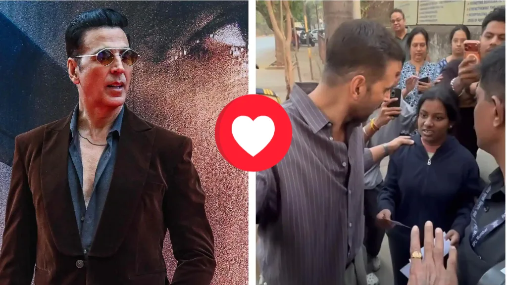 Akshay Kumar Wins Hearts: Helps Needy Fan at BMC Polling Booth