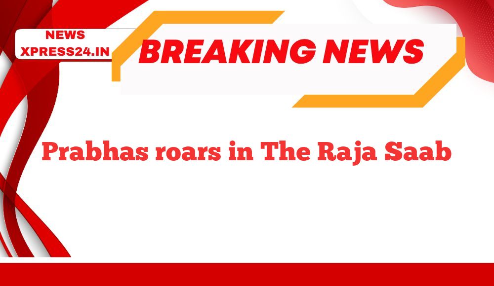 Prabhas roars in The Raja Saab