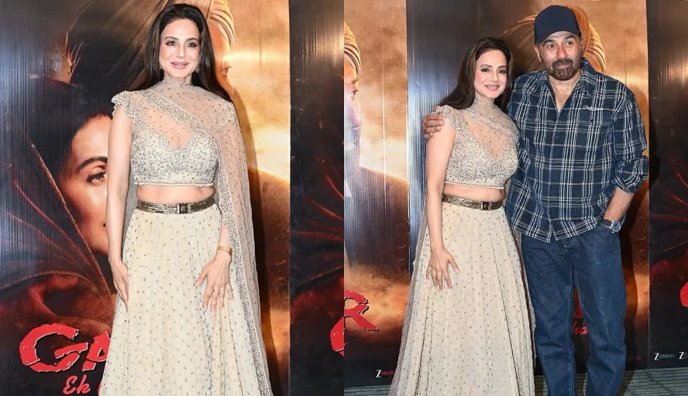 Sunny Deol, Ameesha Patel reunite to celebrate 25 years of Gadar
